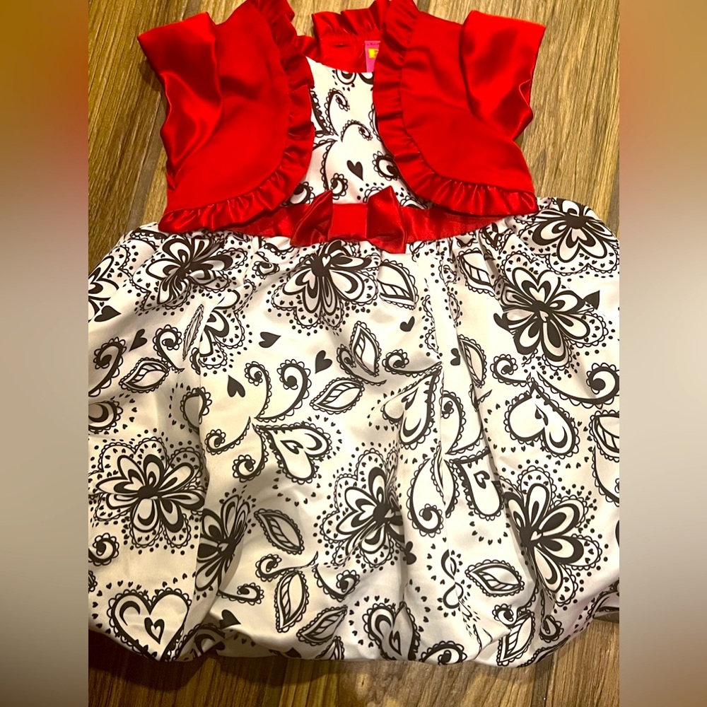 Girls toddler Christmas dress